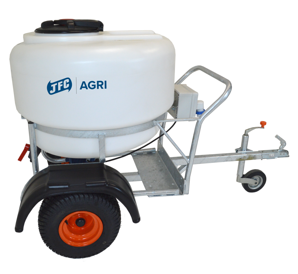 ATV Milk Kart (340L) With Mixer side view