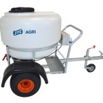 ATV Milk Kart (340L) With Mixer side view