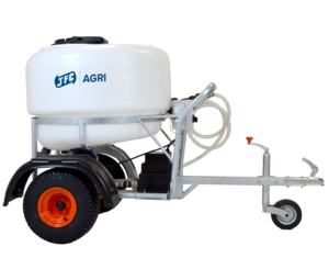 ATV Milk Kart (340L) With Mixer & Pump side view