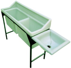 Slim Dairy Wash Trough (Dbl)