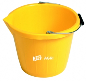 15 Ltr. / 3 Gal. Scooper Bucket (Yellow)